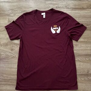 Maroon Graphic T-Shirt